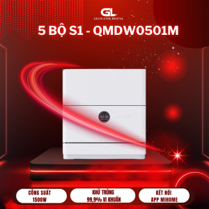 Máy rửa bát S1 5 bộ- BH dài-kèm gói quà tặng