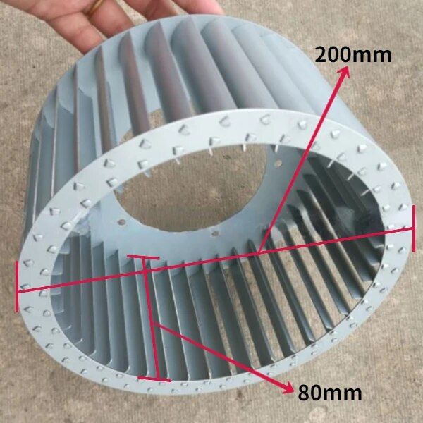 (FAN.)Centrifugal vane motor blades blower fan blade wheel fan impeller blower squirrel cage fan