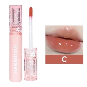 【COD】Lipstick Pink Bear Jelly / Lip Gloss Korea / Lip Gloss Mirror Water / Lipstick Korean/ Lip Tint / Watery Lipstik -💞Margot