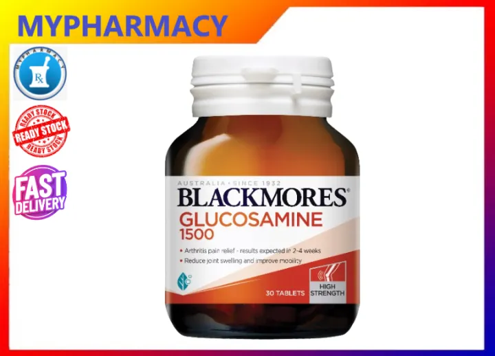 BLACKMORES Glucosamine 1500mg 30's [Supplement for Joint // Adjunct for ...
