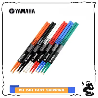 YAMAHA Professional Drum Sticks 5A Hickory Walnut Wood 5A Drumsticks 7A Musical Instruments Drum Sticks One Pair
