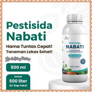 Pestisida Nabati Organik 500ml Pekatan untuk Semua Hama Tanaman