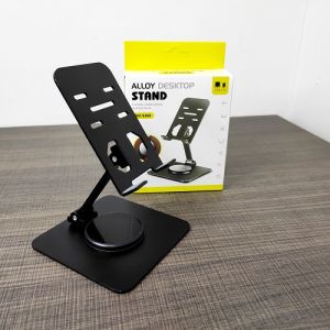 PHONE HOLDER STAND HOLDER FOLDING DEKSTOP STAND BRACKET BAHAN BESI METAL ALLOY S368