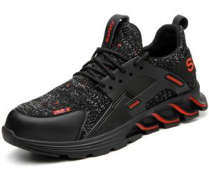 New mens construction large size shoes work boots steel shoes mens camouflage breathable protective safety shoes steel toe work safety boots labor insurance shoes