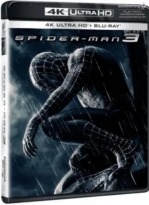 Spider-Man 3 /ไอ้แมงมุม 3 (4K+Blu-ray) (4K มีซับไทย / BD มีเสียงไทย-มีซับไทย) (Boomerangshop ตัวแทนจำหน่ายแผ่นแท้แผ่นลิขสิทธิ์)