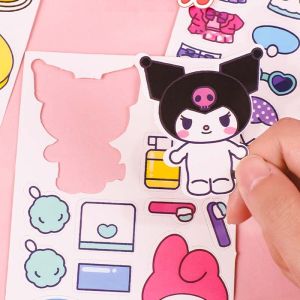 Sanrio DIY Quiet Book: Kuromi & Melody Cinnamoroll - Girls' Educational Cut-Free Homemade Toys