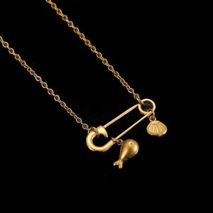 Star Moon Necklaces Butterfly Pendant Necklace Lock Key Necklace for Women