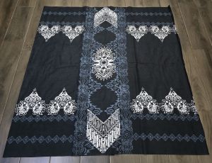 Sarung Lala Ulya Sarung As. Tex - 063  Sarung Kaku  Sarung Batik Santri   Sarung Katun Halus   Sarung Dewasa Muslim Pria ( Katun Coksu & Abu  220 120 )