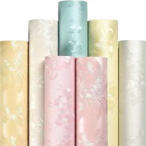 Self-adhesive waterproof and moisture-proof household thick 3D three-dimensional wall paper for bedroom and living room background wall 0.45x10 meters