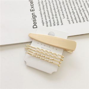 3pcs/set Korean Pearl Metal Hair Clip Hairband Comb Pin Barrette Stick Hairpin Headdress Accessories Beauty Styling Tools Ins for Girls