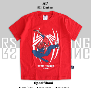 Kaos anak laki-laki 4-14 tahun / Baju distro anak laki laki bahan katun 30s