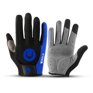 Mutuer Cycling Gloves Men Women Screen Touch Shockproof SBR Pad Motorcycle Racing Bike Full Finger Gloves