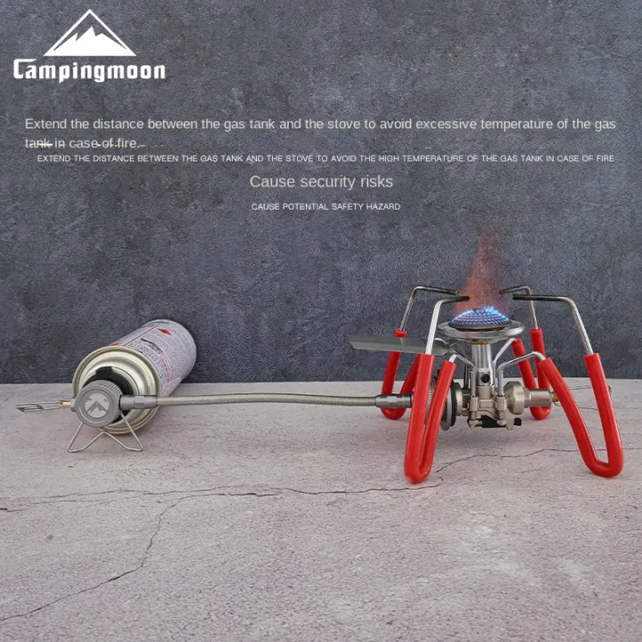 Campingmoon%20Gas%20Stove%20Adapter%20Burner%20Nozzle%20Type%20Portable%20Standard%20Butane%20Fuel%20Gas%20Canister%20Hose%20Extension%20Tube%20Propane%20Cylinders%20External%20Direct%20Adaptor%20Tube%20Gas%20Stove%20Connector%20Outdoor%20Camping%20Hiking%20Travel%20Heavy%20Duty%20Original%20Camping%20Moon%20-%20Image%204