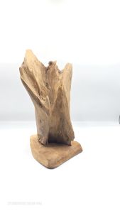 Tác phẩm lũa ngọc am thác khói 10 – 28 x 24 x 11 cm