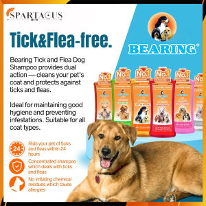 Bearing Tick and Flea Dog Shampoo 1500ml-150ml