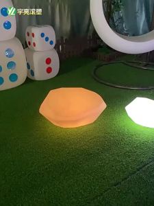 YFD LED Đèn Đá Cuội Mô Phỏng Ngoài Trời Đèn Cỏ Không Thấm Nước Sáng Tạo Đèn Trang Trí Phát Sáng Năng Lượng Mặt Trời Đèn Cảnh Quan Sân Vườn