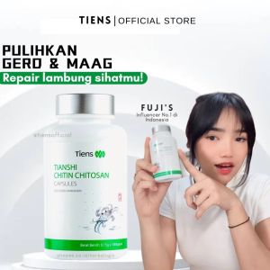 UBAT KOLESTROL GERD GASTRIK ASAM LAMBUNG ANXIETY CHITIN CHITOSAN TIENS ORIGINAL BERKESAN CEPAT HALAL BPOM