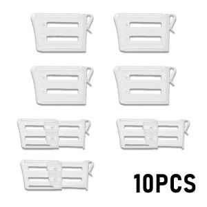 10Pcs Refrigerator Dividers Retractable Fridge Door Organizer Clip Kitchen Storage Divider Clip
