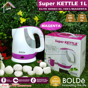BOLDE teko listrik super kettle 1liter elite series limited colors / pemanas air serba guna