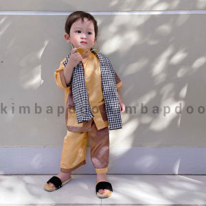 (7-16kg) Bà ba cho bé - Bà ba cute bé trai bé gái chất lụa mềm mát