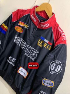 Jacket nascar full bordiran anti air bisa di pakai pria dan wanita