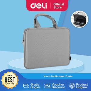 Deli Tas Laptop / Laptop Bag Abu-abu EH975