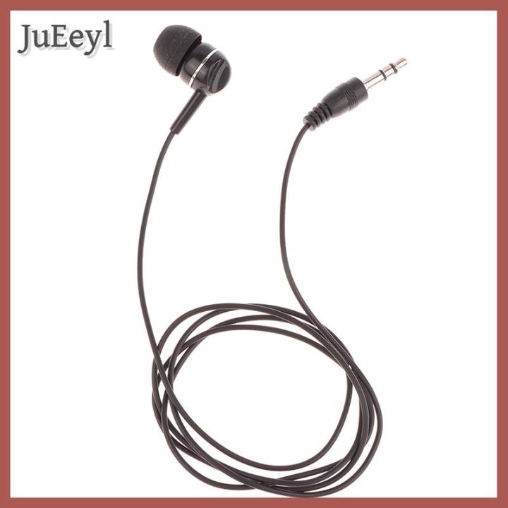 JuEeyl 1Pc Earpiece Plug Single Side Headset Headphone Dual Channel  Earphone for Laptop PC Headset