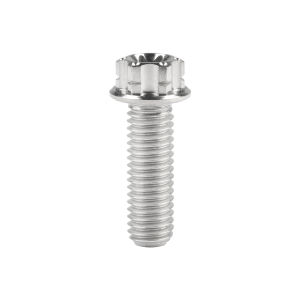 Wanyifa Titanium Bolt M8x/20/25/30/35/40/45/50/55มม. หน้าแปลนหัว Torx T40สกรู Pitch 1.25มม. สำหรับรถจักรยานยนต์ Refitted อะไหล่