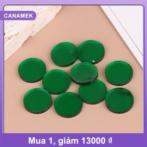 【CANAMEK】 10 cái rõ ràng tip Pads đường kính 15mm chơi Cue phá vỡ nhảy Cue carom hồ bơi Cue Snooker & bida phụ kiện