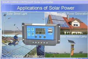 PWM Solar controller 10A 12V/24V LCD intelligent automatic adjustment