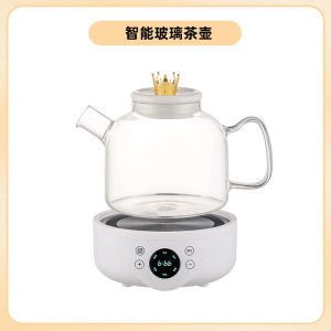 SKYLUX Health Pot Office Mini Small Household Multi-function Glass Boiling Water Flower Teapot Tea Maker for one person
