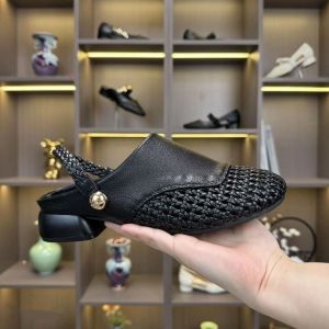 [FreeShipping] Open-toe hollow sandals 2026 summer new style soft-soled woven slippers fashionable and convenient slip-on womens shoes