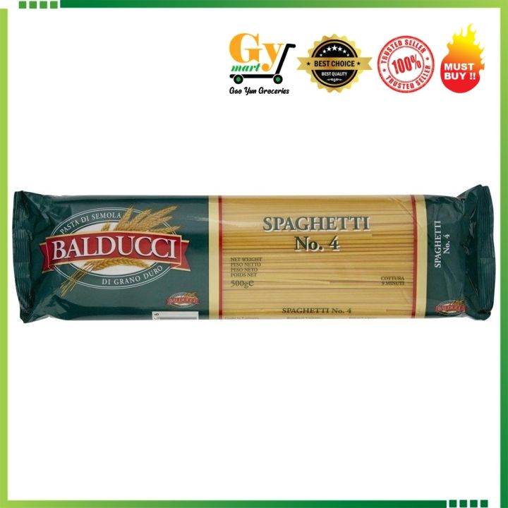 Balducci Brand No.4 Spaghetti 500G 意大利面 | Lazada