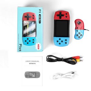 620 Games 2 Players Gameboy F1 Standby 6 Hours Hand-held Game Consoles Synchronize TV Output for Kids Gift