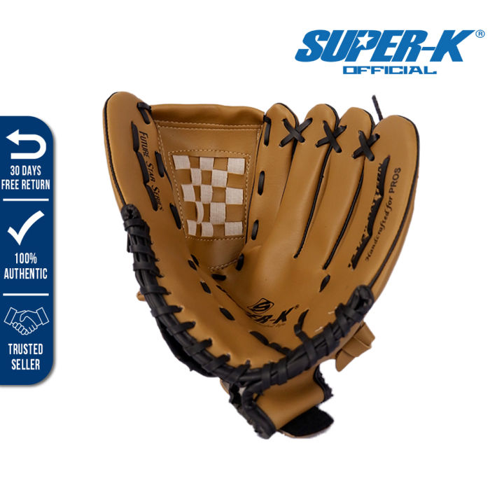 Super K Baseball Softball Batting Gloves Fielder Synthetic Leather Official x 1 pc HV 612 Super K Baseball Glove Silk Gloves Right Handed Baseball Gloves Kickboxing Gloves Lazada Lazada PH