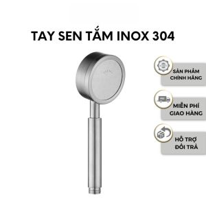 Vòi Hoa Sen Nhà Tắm INOX 304 Tăng Áp Lực Nước Có Kèm Dây 15m