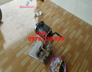 Máy thái bì lợn làm nem chua  nem thính sợi cách sợi 1ly sâu 25ly