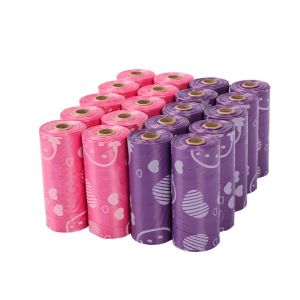 ถุงขยะย่อยสลายได้สําหรับสัตว์เลี้ยง ถุงขยะสุนัขเดินสุนัขกลางแจ้ง