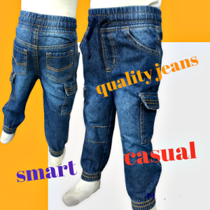 Seluar Jeans Joggers Kanak-Kanak Size 6-24 Bulan Children Jeans Baby Jeans Seluar Budak Branded Murah