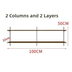 Sacesr Floating Wall Shelf One Word Baffle Storage Rack Multifunctional Wood Organizer Shelves Aesthetic Racks Organizers Furniture N7Y3P