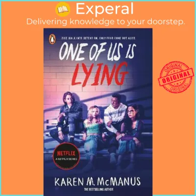 One Of Us Is Lying by Karen M. McManus (UK edition paperback)