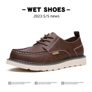 Oversized mens shoes 45 Code 46 Size Spring R Style Work Shoes Men 47 Code 48 Code 49 Code Outdoor Leisure Leather Shoes