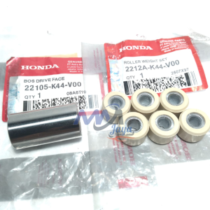 ROLLER WEIGHT SET Beat Pop Street Scoopy esp Vario110 fi + bosh bush rumah roller Starter halus Set