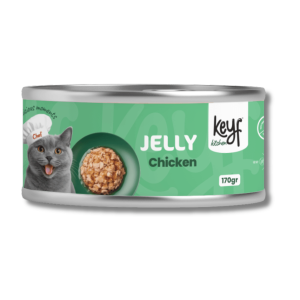 Keyf Kitchen Jelly Pâté Cat Food 170g Delicious Real Meat Meal Your Cat Will Love