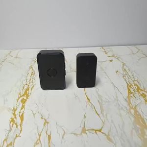 CACAZI Smart Self-powered Outdoor Wireless Doorbell Waterproof Smart Home Door Bell Chime Kit LED Flash Security Alarm 5 levels