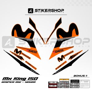 STIKER STRIPING JUPITER MX KING Y15 ZR SNIPER 150 GRAFIS 073