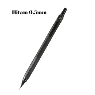 Pensil Mekanik Metal Mechanical Pencil 0.5 mm Pusat Gravitasi Rendah Untuk Sekolah / Kantor