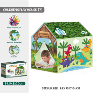 PAINTING GRAFFITI TENT diy coloring playhouse for kids creative art toy