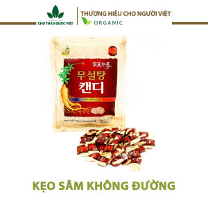 Kẹo sâm không đường - Chợ Thảo Dược Việt
