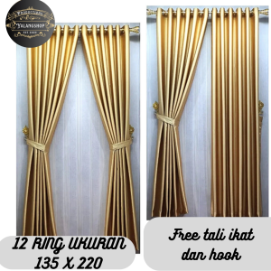 Gorden blackout import mewah / Gorden impor tebal / Hordeng mewah / Gorden premium